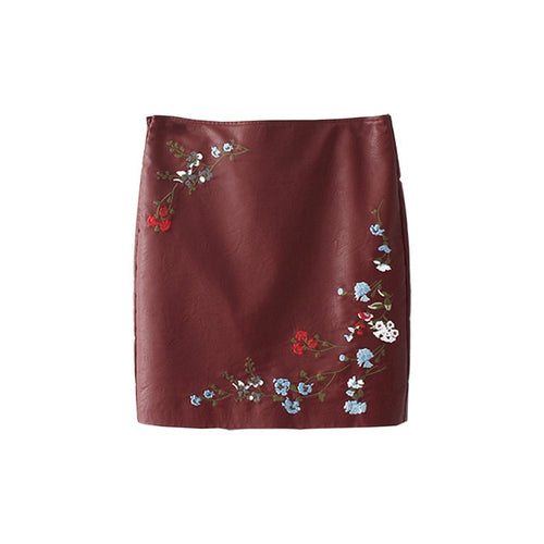 FLORAL PRINT MINI SKIRT