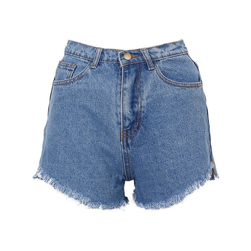 BLUE DENIM SHORT