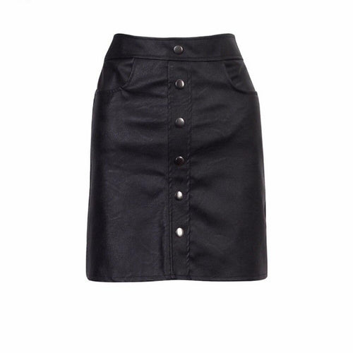 BUTTONED SKIRT