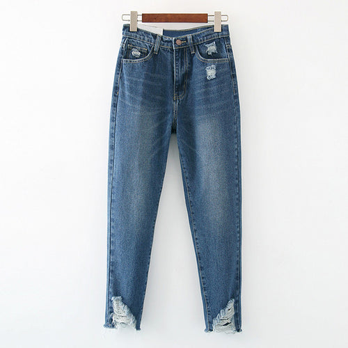 SLIM FIT BOYFRIEND JEANS