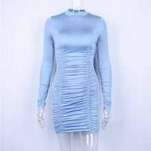 Load image into Gallery viewer, TURTLENECK MINI DRESS