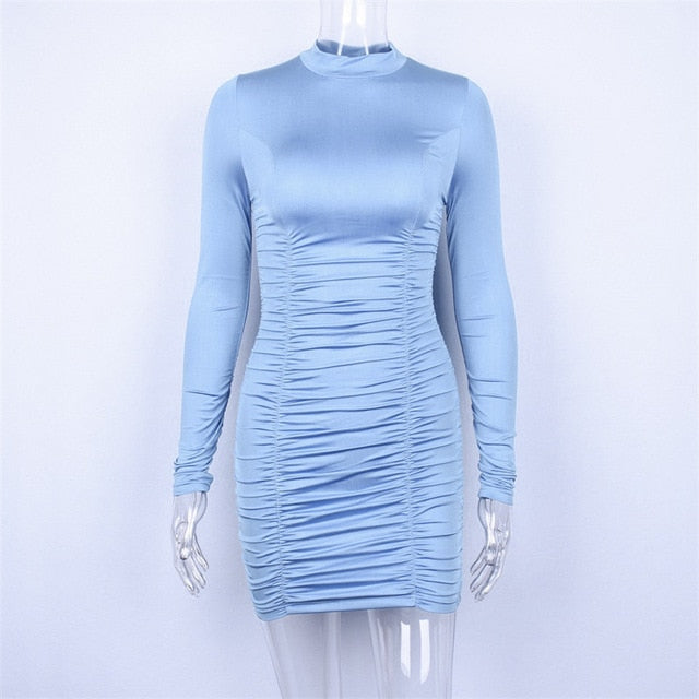 TURTLENECK MINI DRESS