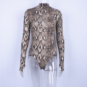 SNAKESKIN BODYSUIT