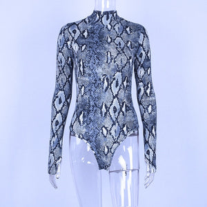 SNAKESKIN BODYSUIT