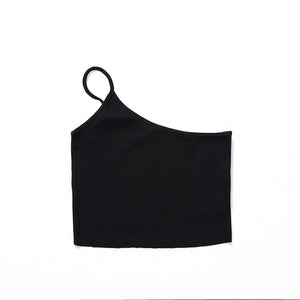 CHILLIN COLLECTION® ASYMMETRIC CROP TOP