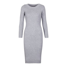 Load image into Gallery viewer, LONG SLEEVE KNIT DRESS