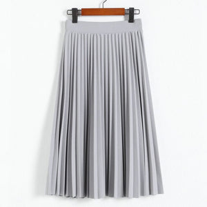 RUFFLED LONG SKIRT