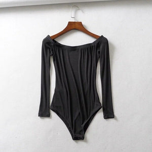 OF-THE-SHOULDER BODYSUIT