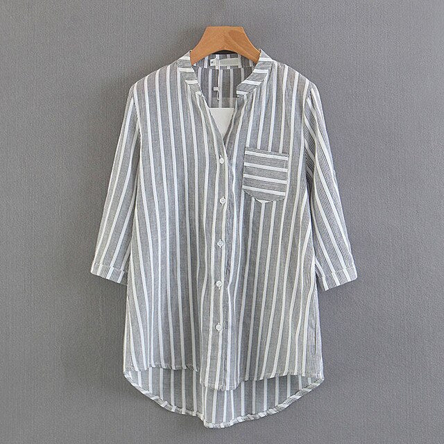 STRIPED BLOUSE