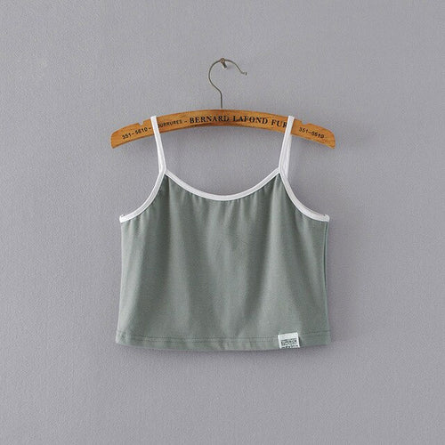 CHILLIN COLLECTION® CROP TOP WITH STRAPS