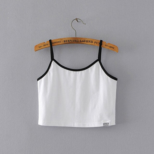 CHILLIN COLLECTION® CROP TOP WITH STRAPS